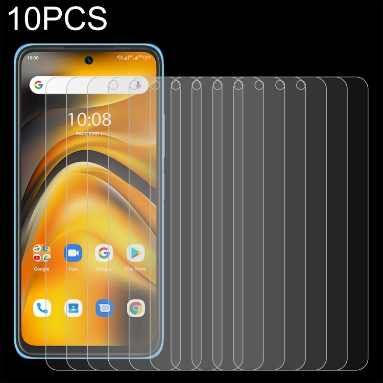 10 PCS 0.26mm 9H 2.5D Tempered Glass Film, For TCL 305i (10 PCS), For UMIDIGI A13 Pro 5G (10 PCS), For UMIDIGI F3 5G (10 PCS)