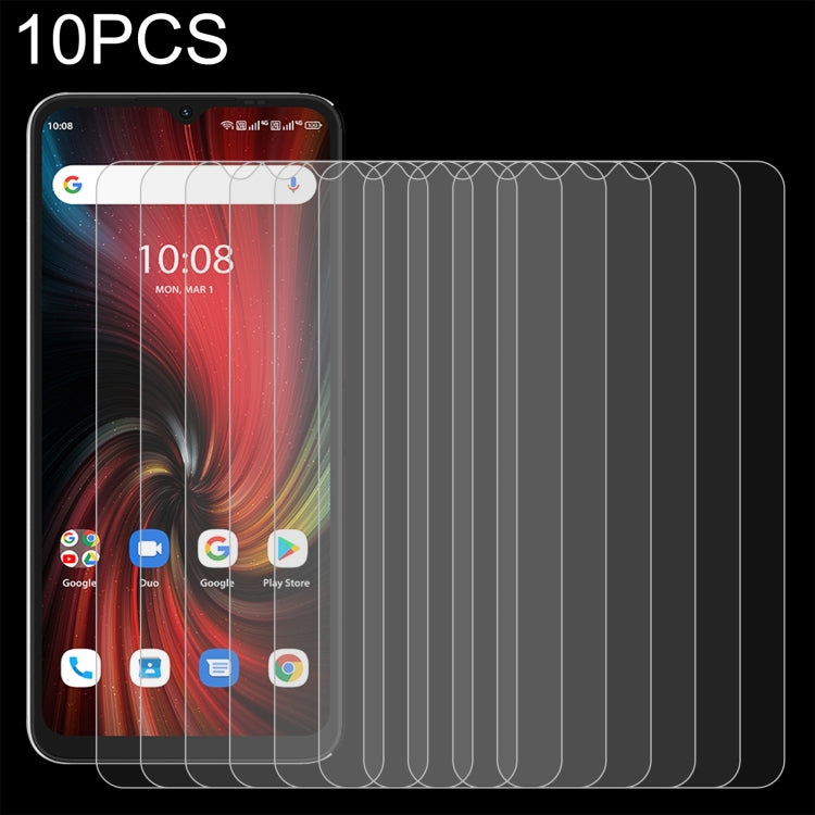 10 PCS 0.26mm 9H 2.5D Tempered Glass Film, For TCL 305i (10 PCS), For UMIDIGI A13 Pro 5G (10 PCS), For UMIDIGI F3 5G (10 PCS)
