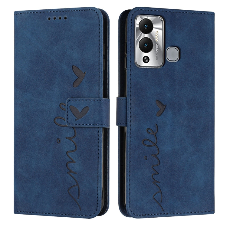 Skin Feel Heart Pattern Leather Phone Case, For Infinix Hot 12 Play, For Infinix Hot 12i, For Infinix Hot 12, For Infinix Note 12 G96, For Infinix Note 12 VIP, For Infinix Note 12/12 Pro, For Infinix Note 12i, For Infinix Smart 6 Plus India