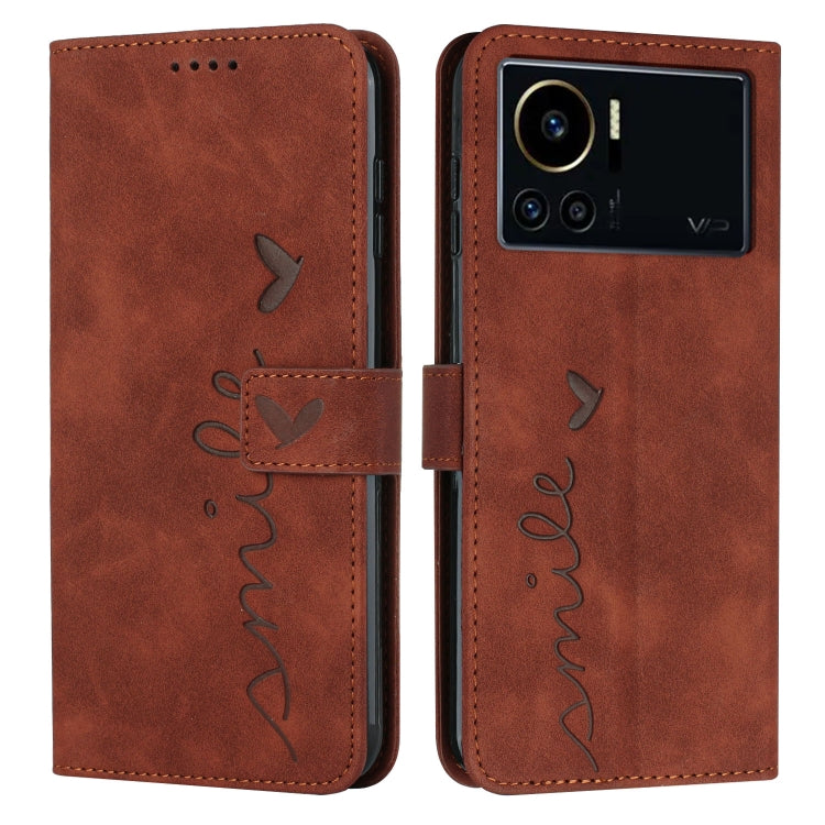 Skin Feel Heart Pattern Leather Phone Case, For Infinix Hot 12 Play, For Infinix Hot 12i, For Infinix Hot 12, For Infinix Note 12 G96, For Infinix Note 12 VIP, For Infinix Note 12/12 Pro, For Infinix Note 12i, For Infinix Smart 6 Plus India