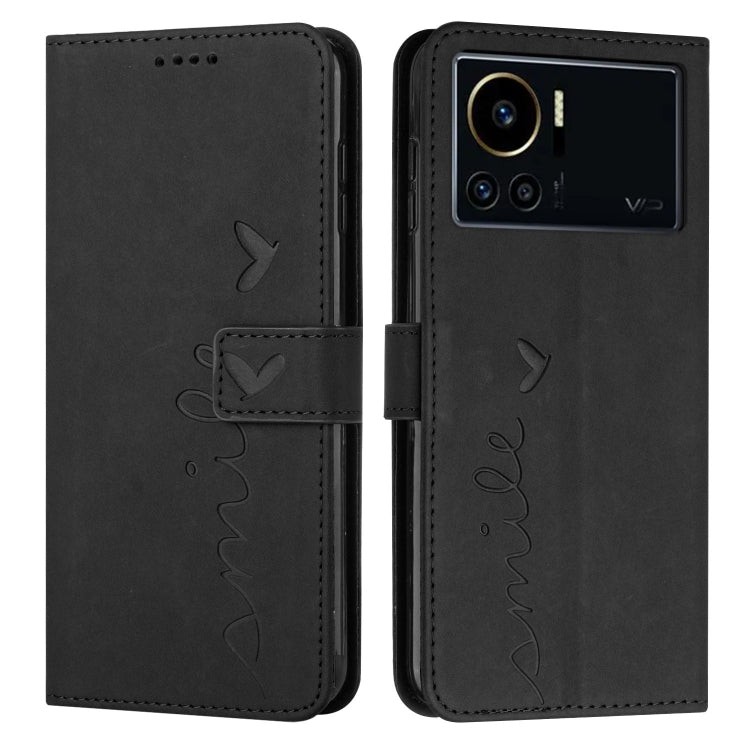 Skin Feel Heart Pattern Leather Phone Case, For Infinix Hot 12 Play, For Infinix Hot 12i, For Infinix Hot 12, For Infinix Note 12 G96, For Infinix Note 12 VIP, For Infinix Note 12/12 Pro, For Infinix Note 12i, For Infinix Smart 6 Plus India