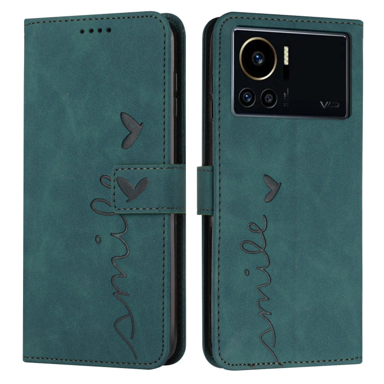 Skin Feel Heart Pattern Leather Phone Case, For Infinix Hot 12 Play, For Infinix Hot 12i, For Infinix Hot 12, For Infinix Note 12 G96, For Infinix Note 12 VIP, For Infinix Note 12/12 Pro, For Infinix Note 12i, For Infinix Smart 6 Plus India
