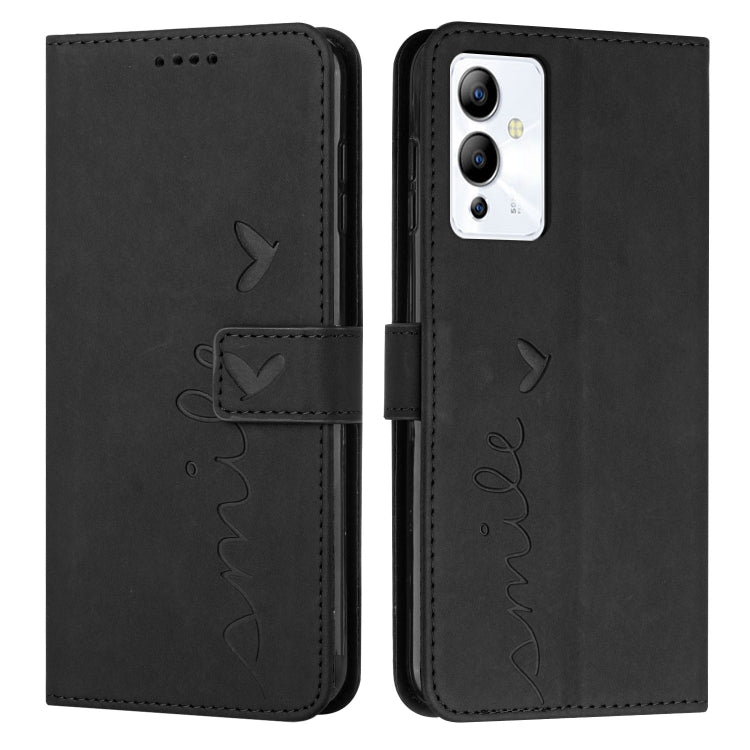 Skin Feel Heart Pattern Leather Phone Case, For Infinix Hot 12 Play, For Infinix Hot 12i, For Infinix Hot 12, For Infinix Note 12 G96, For Infinix Note 12 VIP, For Infinix Note 12/12 Pro, For Infinix Note 12i, For Infinix Smart 6 Plus India