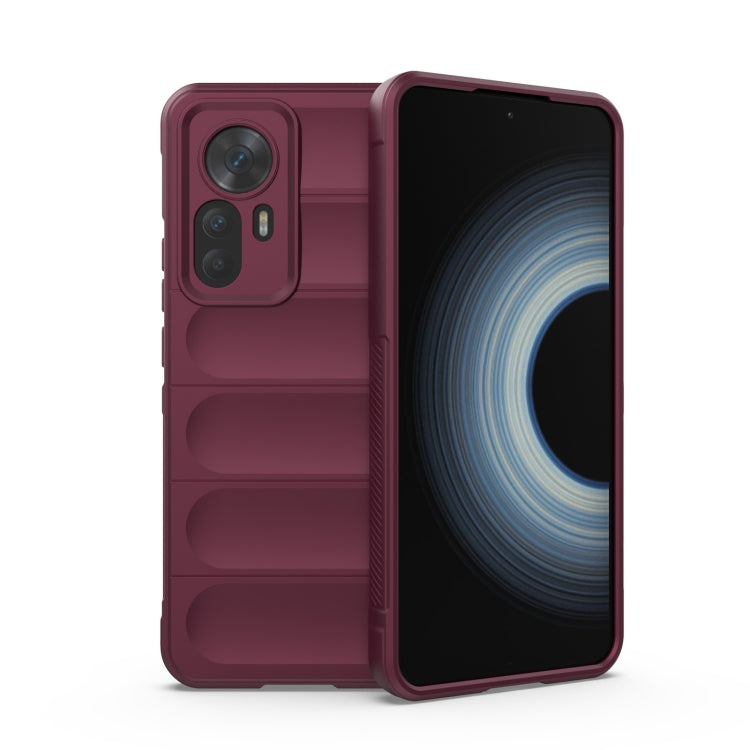 Magic Shield TPU + Flannel Phone Case, For Xiaomi Redmi K50 Ultra