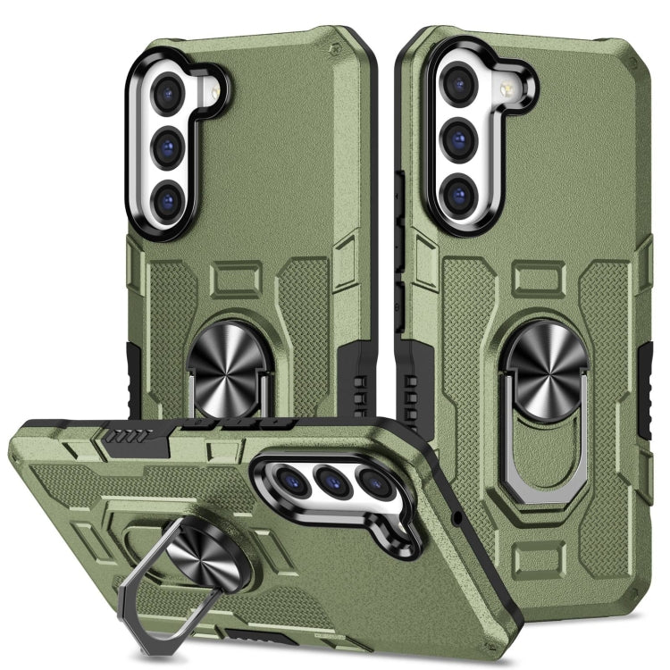 Ring Holder Armor Hybrid Phone Case, For Samsung Galaxy S22 5G, For Samsung Galaxy S22+ 5G, For Samsung Galaxy S22 Ultra 5G, For Samsung Galaxy S21 5G, For Samsung Galaxy S21+ 5G, For Samsung Galaxy S21 Ultra 5G