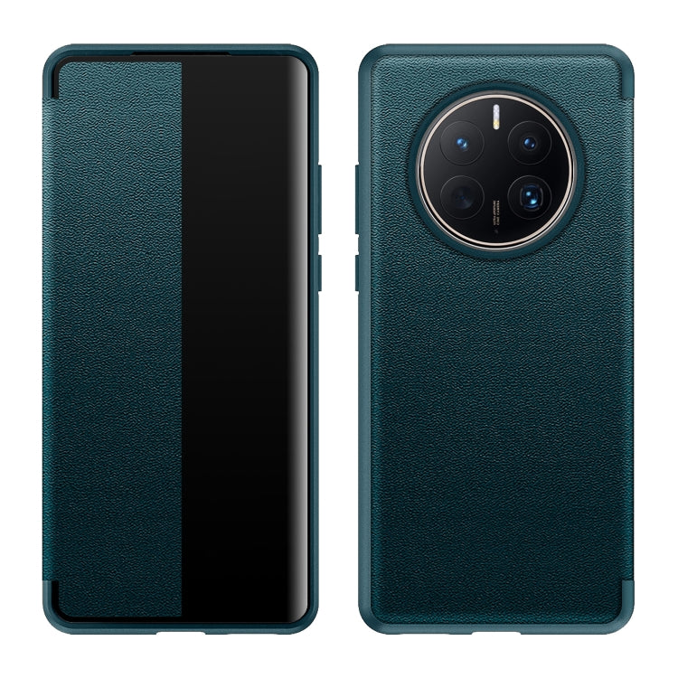 Leather + TPU Frame Shockproof Phone Case, For Huawei Mate 50 Pro, For Huawei Mate 50