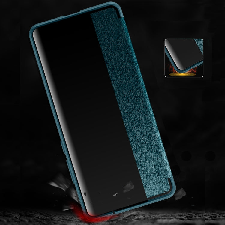 Leather + TPU Frame Shockproof Phone Case, For Huawei Mate 50 Pro, For Huawei Mate 50