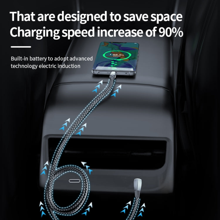 3A USB-C/Type-C to USB-C/Type-C Elbow Fast Charge Data Cable, 3A Type-C to Type-C 1.2m, 3A Type-C to Type-C 2m