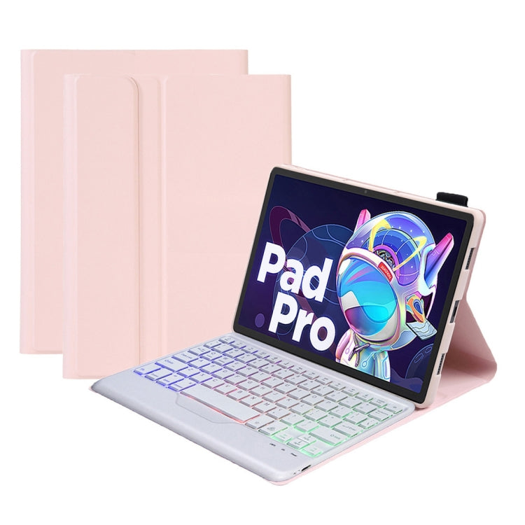AM18-BS Tri-color Backlight Bluetooth Keyboard Leather Case, AM18-BS