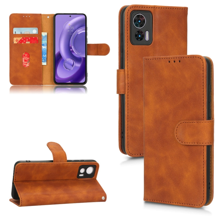 Skin Feel Magnetic Flip Leather Phone Case, For Motorola Edge 30 Lite / Edge 30 Neo, For Motorola Moto G62, For Samsung Galaxy A04 4G, For ZTE Blade A72 5G