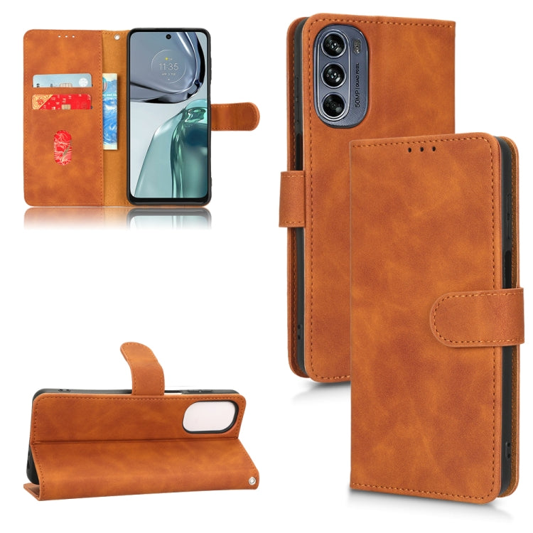 Skin Feel Magnetic Flip Leather Phone Case, For Motorola Edge 30 Lite / Edge 30 Neo, For Motorola Moto G62, For Samsung Galaxy A04 4G, For ZTE Blade A72 5G