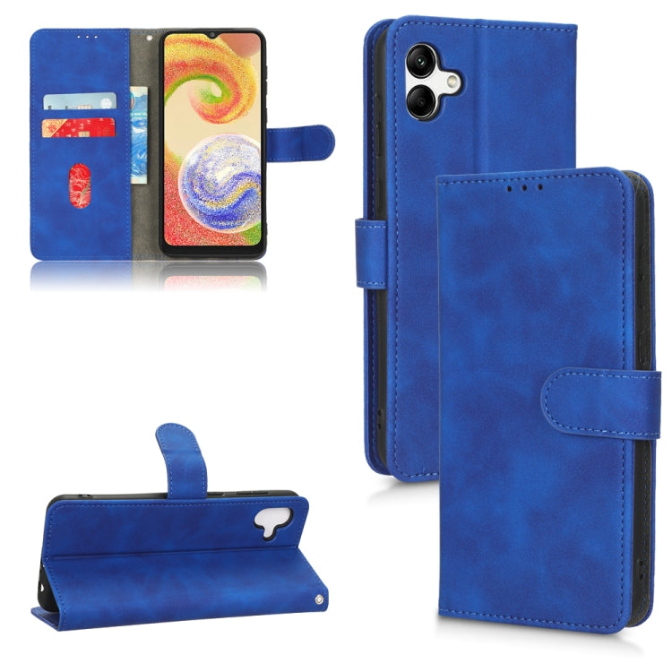 Skin Feel Magnetic Flip Leather Phone Case, For Motorola Edge 30 Lite / Edge 30 Neo, For Motorola Moto G62, For Samsung Galaxy A04 4G, For ZTE Blade A72 5G