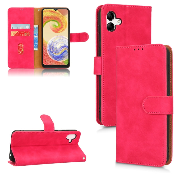 Skin Feel Magnetic Flip Leather Phone Case, For Motorola Edge 30 Lite / Edge 30 Neo, For Motorola Moto G62, For Samsung Galaxy A04 4G, For ZTE Blade A72 5G