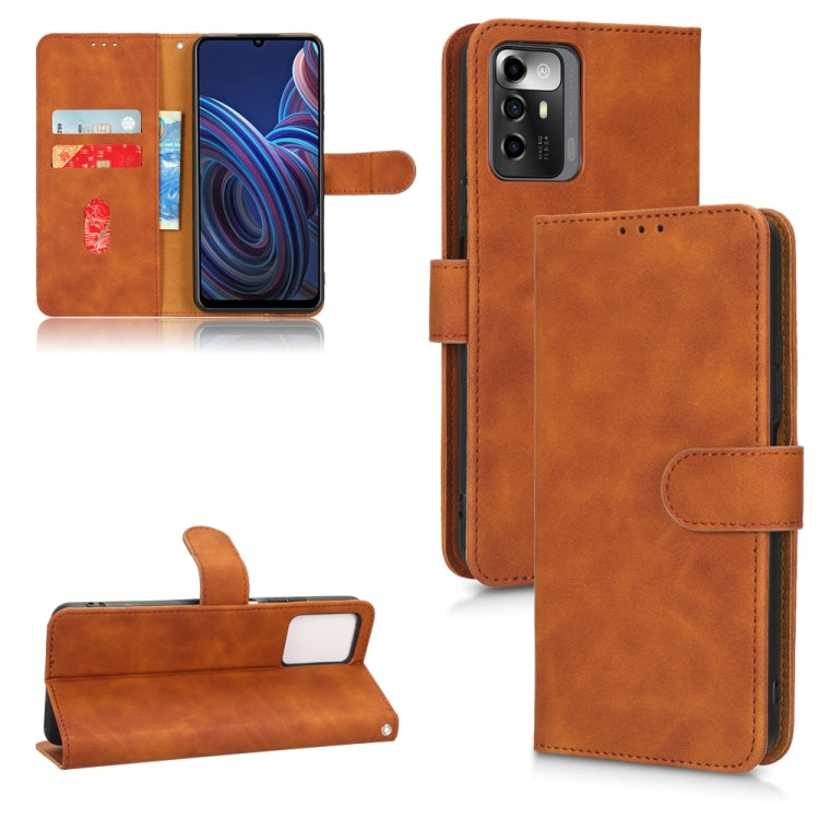 Skin Feel Magnetic Flip Leather Phone Case, For Motorola Edge 30 Lite / Edge 30 Neo, For Motorola Moto G62, For Samsung Galaxy A04 4G, For ZTE Blade A72 5G