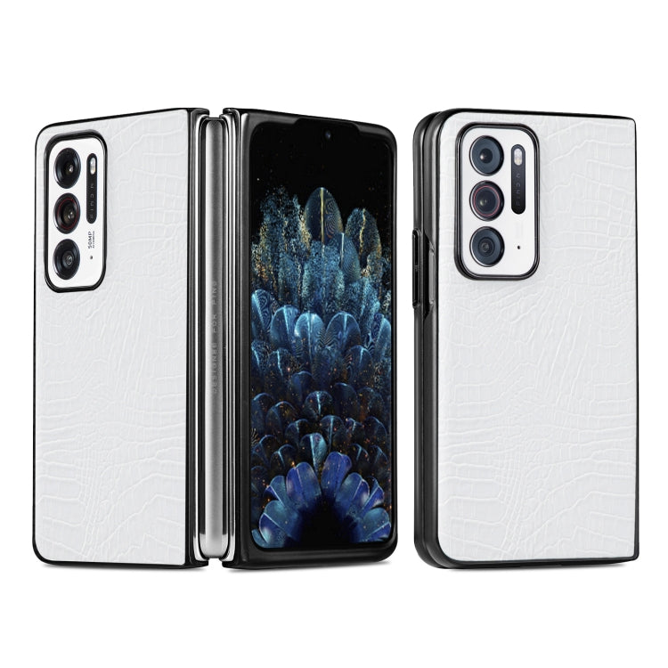 Shockproof Crocodile Texture PC + PU Case, For OPPO Find N, For vivo X Fold, For Huawei P50 Pocket, For Honor Magic V, For Sony Xperia 1 IV, For Sony Xperia 10 IV