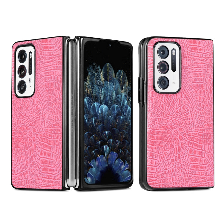 Shockproof Crocodile Texture PC + PU Case, For OPPO Find N, For vivo X Fold, For Huawei P50 Pocket, For Honor Magic V, For Sony Xperia 1 IV, For Sony Xperia 10 IV