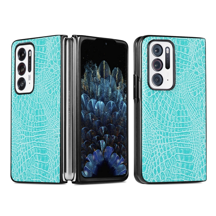 Shockproof Crocodile Texture PC + PU Case, For OPPO Find N, For vivo X Fold, For Huawei P50 Pocket, For Honor Magic V, For Sony Xperia 1 IV, For Sony Xperia 10 IV