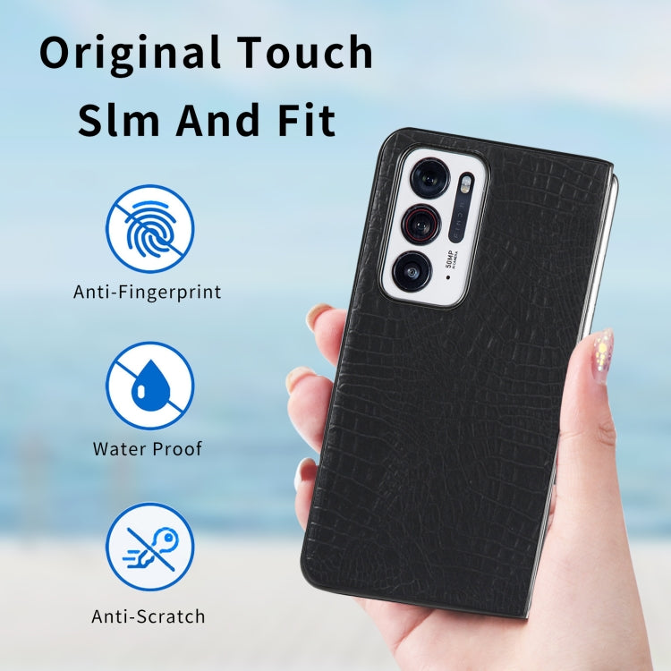 Shockproof Crocodile Texture PC + PU Case, For OPPO Find N, For vivo X Fold, For Huawei P50 Pocket, For Honor Magic V, For Sony Xperia 1 IV, For Sony Xperia 10 IV