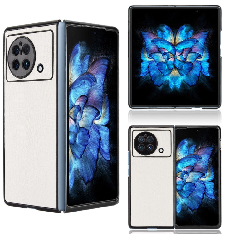 Shockproof Crocodile Texture PC + PU Case, For OPPO Find N, For vivo X Fold, For Huawei P50 Pocket, For Honor Magic V, For Sony Xperia 1 IV, For Sony Xperia 10 IV