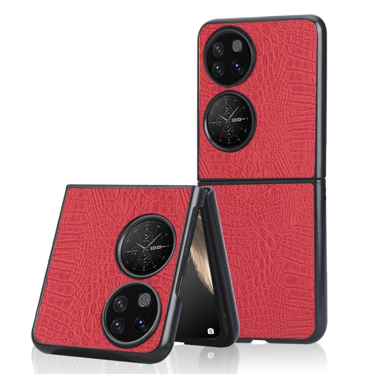 Shockproof Crocodile Texture PC + PU Case, For OPPO Find N, For vivo X Fold, For Huawei P50 Pocket, For Honor Magic V, For Sony Xperia 1 IV, For Sony Xperia 10 IV