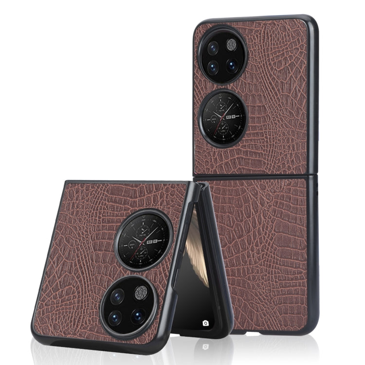 Shockproof Crocodile Texture PC + PU Case, For OPPO Find N, For vivo X Fold, For Huawei P50 Pocket, For Honor Magic V, For Sony Xperia 1 IV, For Sony Xperia 10 IV