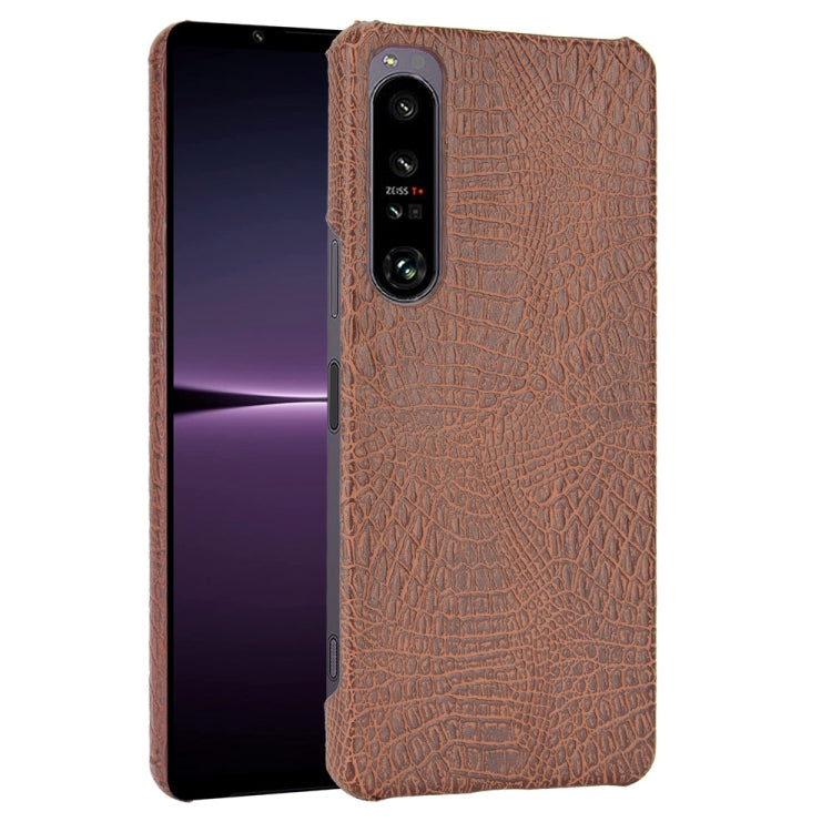 Shockproof Crocodile Texture PC + PU Case, For OPPO Find N, For vivo X Fold, For Huawei P50 Pocket, For Honor Magic V, For Sony Xperia 1 IV, For Sony Xperia 10 IV