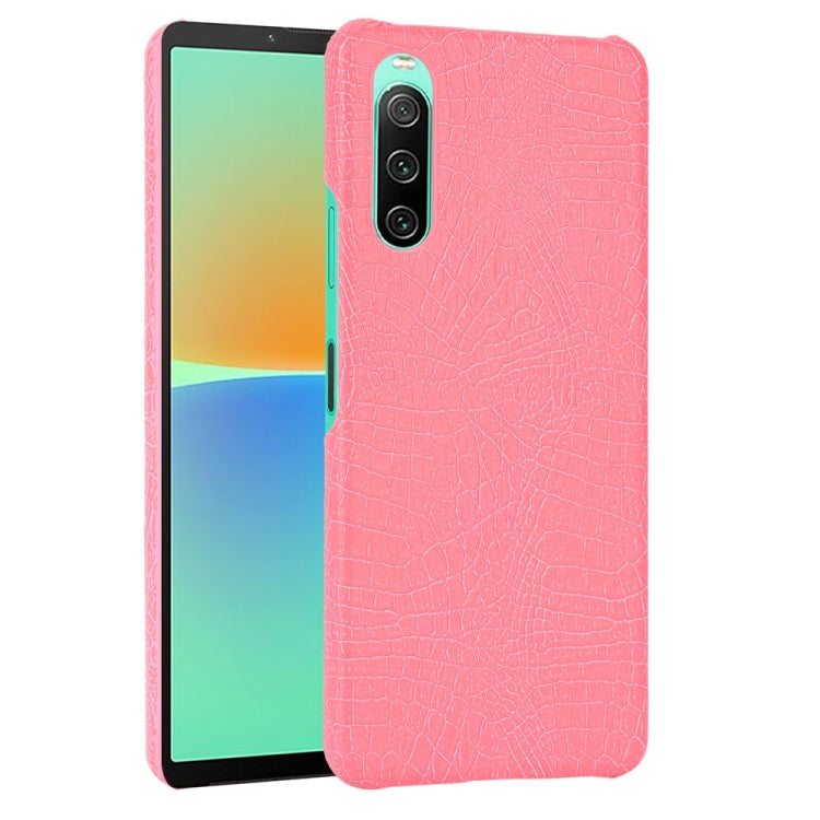 Shockproof Crocodile Texture PC + PU Case, For OPPO Find N, For vivo X Fold, For Huawei P50 Pocket, For Honor Magic V, For Sony Xperia 1 IV, For Sony Xperia 10 IV