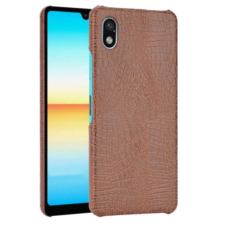 Shockproof Crocodile Texture PC + PU Case, For Sony Xperia Ace III, For Microsoft Surface Duo 2