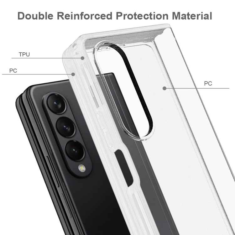 Frosted Hard PC Soft TPU Phone Case, For Samsung Galaxy Z Fold4
