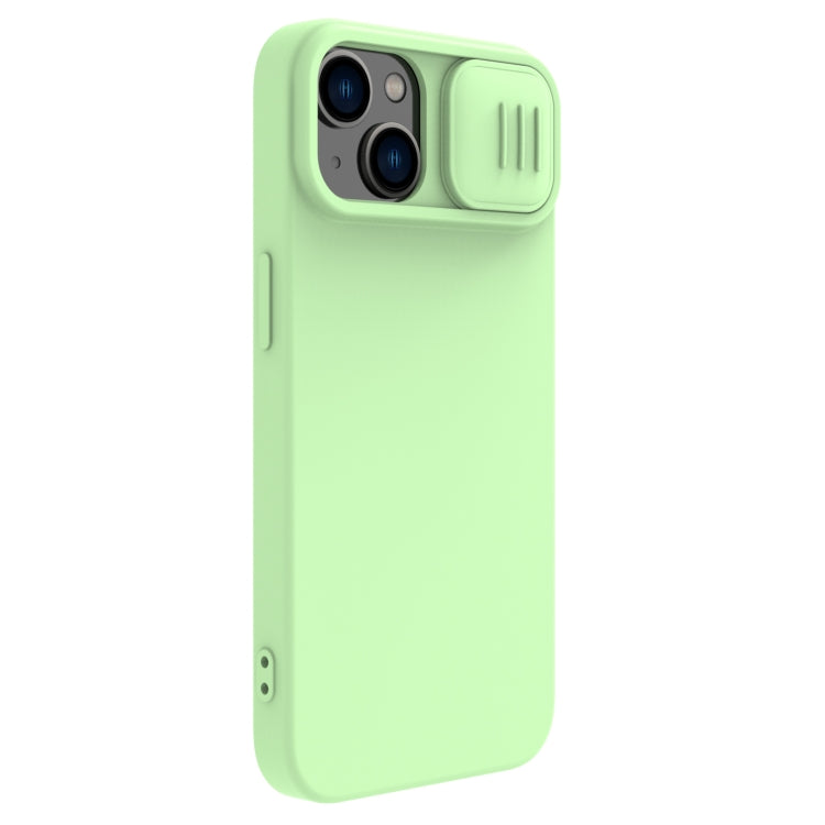 NILLKIN CamShield Liquid Silicone Phone Case, For iPhone 14 Plus, For iPhone 14, For iPhone 14 Pro, For iPhone 14 Pro Max