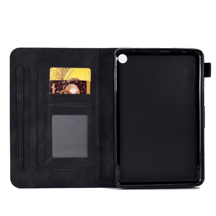 Embossed Smile Flip Tablet Leather Case, For Amazon Kindle Fire 7 2022, For Amazon Kindle Fire HD 8 2020, For Amazon Kindle Fire HD 10 2021, For Amazon Kindle Paperwhite 5, For Amazon Kindle Paperwhite 4/3/2/1, For Amazon Kindle Fire 7 2019/2017/2015