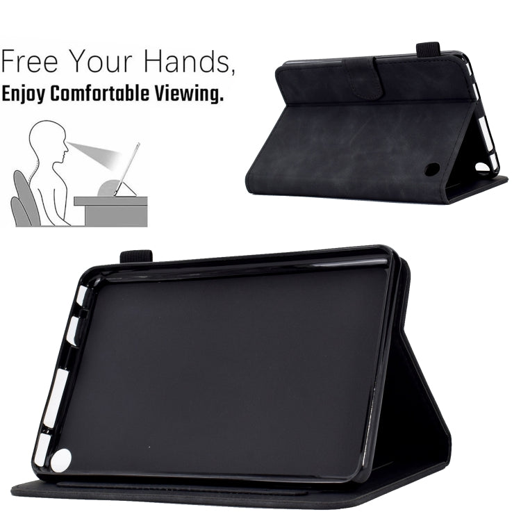 Embossed Smile Flip Tablet Leather Case, For Amazon Kindle Fire 7 2022, For Amazon Kindle Fire HD 8 2020, For Amazon Kindle Fire HD 10 2021, For Amazon Kindle Paperwhite 5, For Amazon Kindle Paperwhite 4/3/2/1, For Amazon Kindle Fire 7 2019/2017/2015