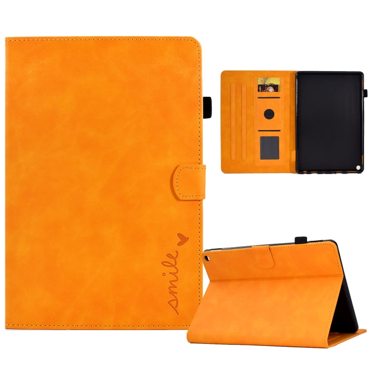 Embossed Smile Flip Tablet Leather Case, For Amazon Kindle Fire 7 2022, For Amazon Kindle Fire HD 8 2020, For Amazon Kindle Fire HD 10 2021, For Amazon Kindle Paperwhite 5, For Amazon Kindle Paperwhite 4/3/2/1, For Amazon Kindle Fire 7 2019/2017/2015