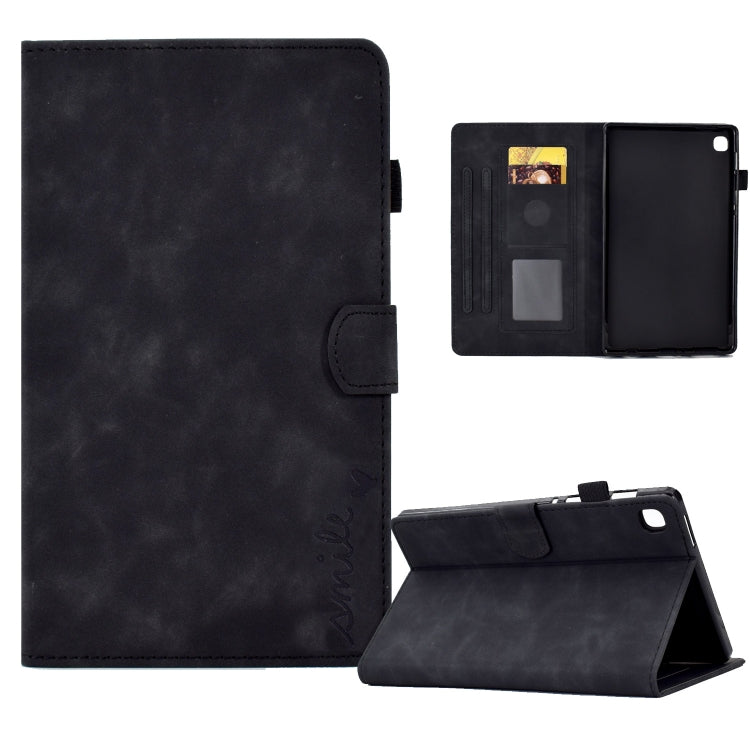 Embossed Smile Flip Tablet Leather Case, For Samsung Galaxy Tab A8 10.5 2021, For Samsung Galaxy Tab A7 Lite T220, For Samsung Galaxy Tab A 8.0 2019 T290, For Samsung Galaxy Tab A7 10.4 2020 T500, For Samsung Galaxy Tab A 10.1 2019 T510                ...