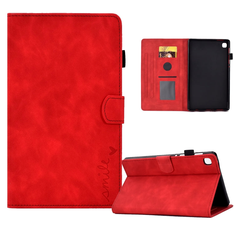 Embossed Smile Flip Tablet Leather Case, For Samsung Galaxy Tab A8 10.5 2021, For Samsung Galaxy Tab A7 Lite T220, For Samsung Galaxy Tab A 8.0 2019 T290, For Samsung Galaxy Tab A7 10.4 2020 T500, For Samsung Galaxy Tab A 10.1 2019 T510                ...