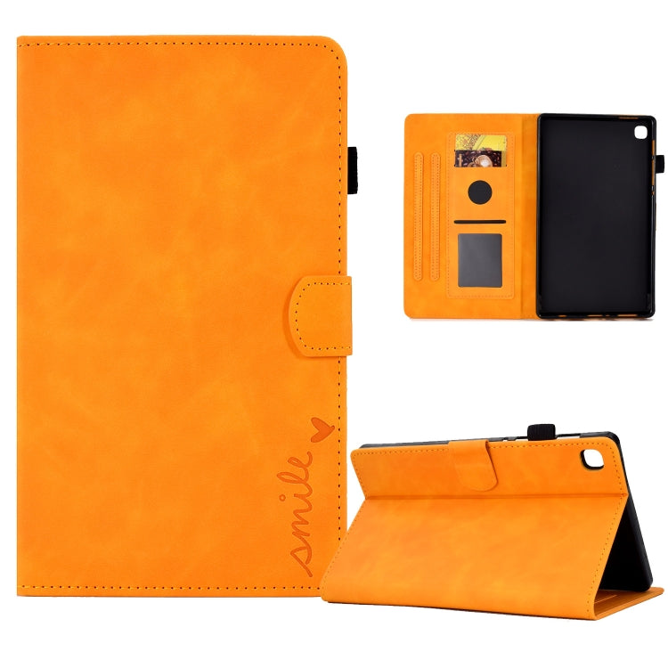Embossed Smile Flip Tablet Leather Case, For Samsung Galaxy Tab A8 10.5 2021, For Samsung Galaxy Tab A7 Lite T220, For Samsung Galaxy Tab A 8.0 2019 T290, For Samsung Galaxy Tab A7 10.4 2020 T500, For Samsung Galaxy Tab A 10.1 2019 T510                ...