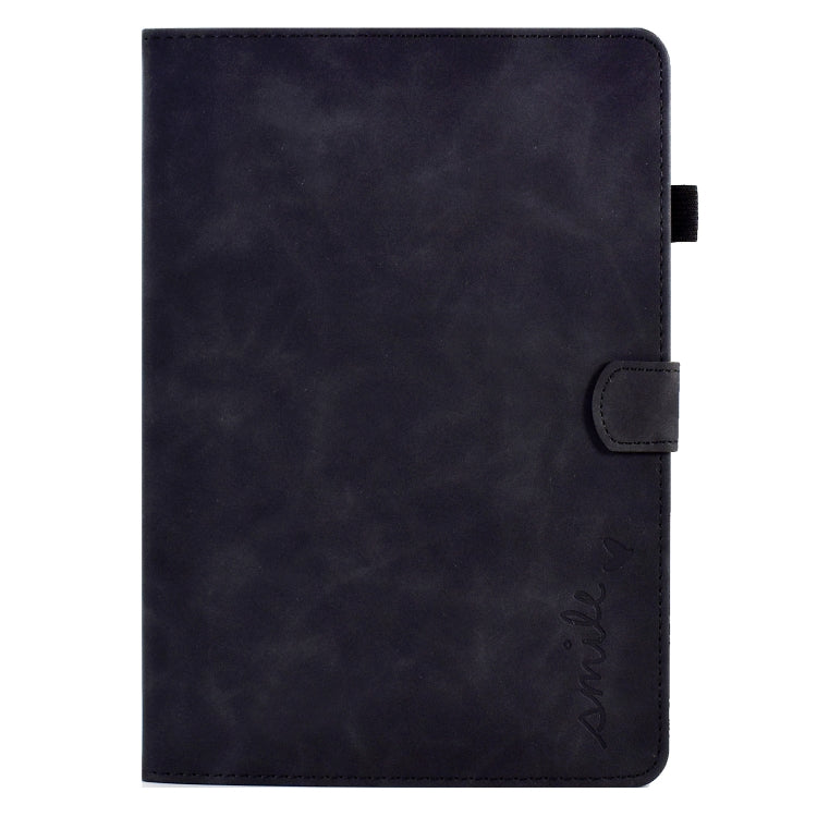 Embossed Smile Flip Tablet Leather Case, For Lenovo Tab M10, For Lenovo Tab M10 HD Gen 2, For Lenovo Tab M10 3rd Gen, For Lenovo M10 Plus, For Lenovo Tab M10 Plus 3rd Gen, For Huawei MatePad T 10 / T 10s, For Huawei MediaPad T5