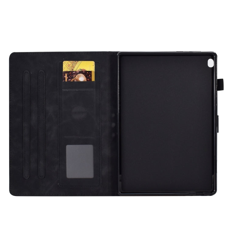 Embossed Smile Flip Tablet Leather Case, For Lenovo Tab M10, For Lenovo Tab M10 HD Gen 2, For Lenovo Tab M10 3rd Gen, For Lenovo M10 Plus, For Lenovo Tab M10 Plus 3rd Gen, For Huawei MatePad T 10 / T 10s, For Huawei MediaPad T5
