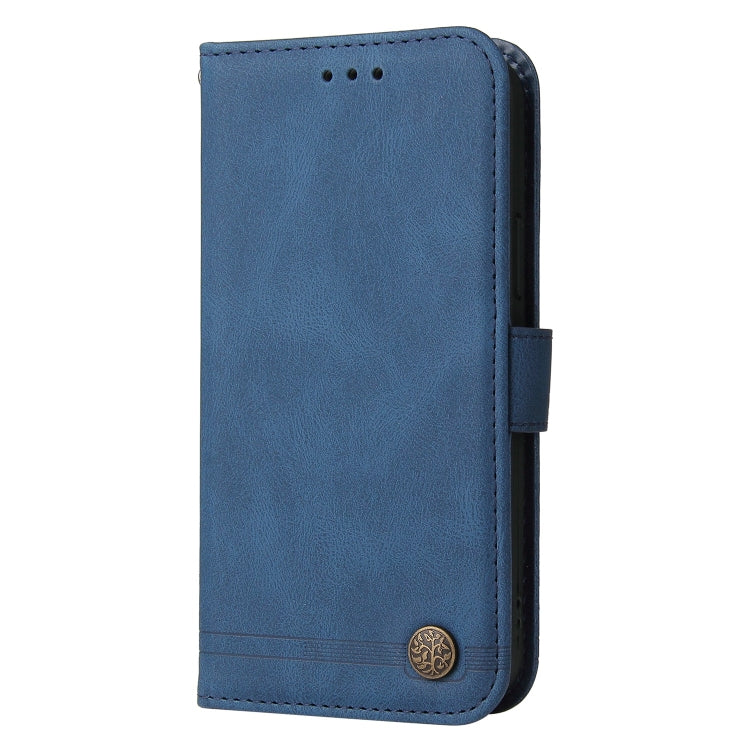 Skin Feel Life Tree Metal Button Leather Phone Case, For vivo Y02s, For vivo Y75 4G / S10e, For vivo Y77 5G, For Xiaomi Poco C40, For Xiaomi Poco M4 5G