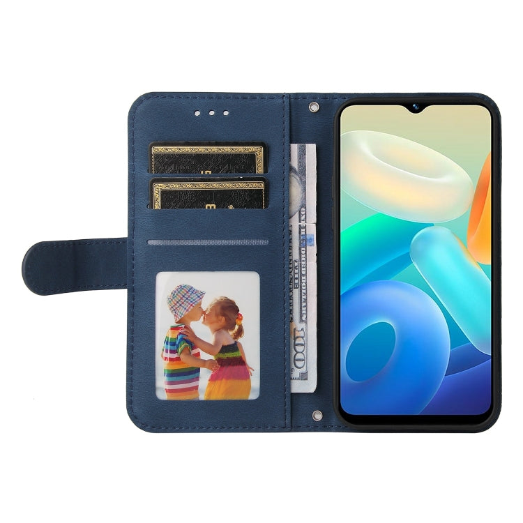 Skin Feel Life Tree Metal Button Leather Phone Case, For vivo Y02s, For vivo Y75 4G / S10e, For vivo Y77 5G, For Xiaomi Poco C40, For Xiaomi Poco M4 5G