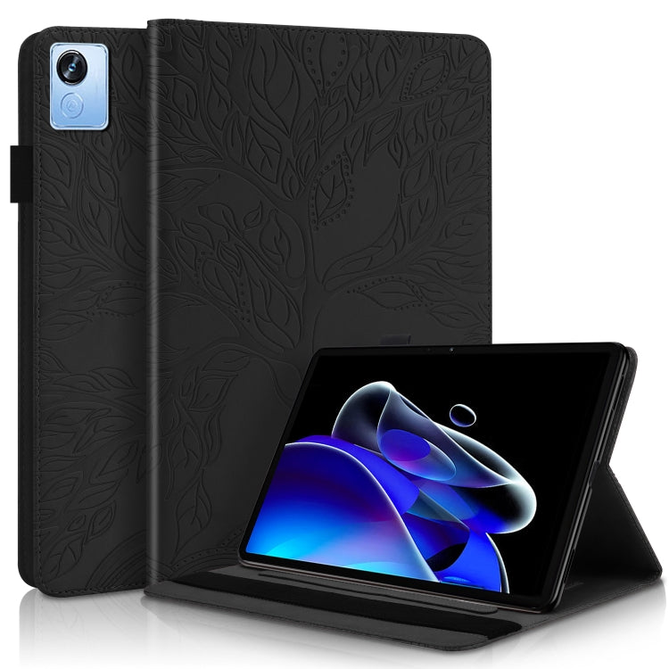 Life Tree Series Horizontal Flip Leather Tablet Case, For OPPO Pad Air, For OPPO Realme Pad X