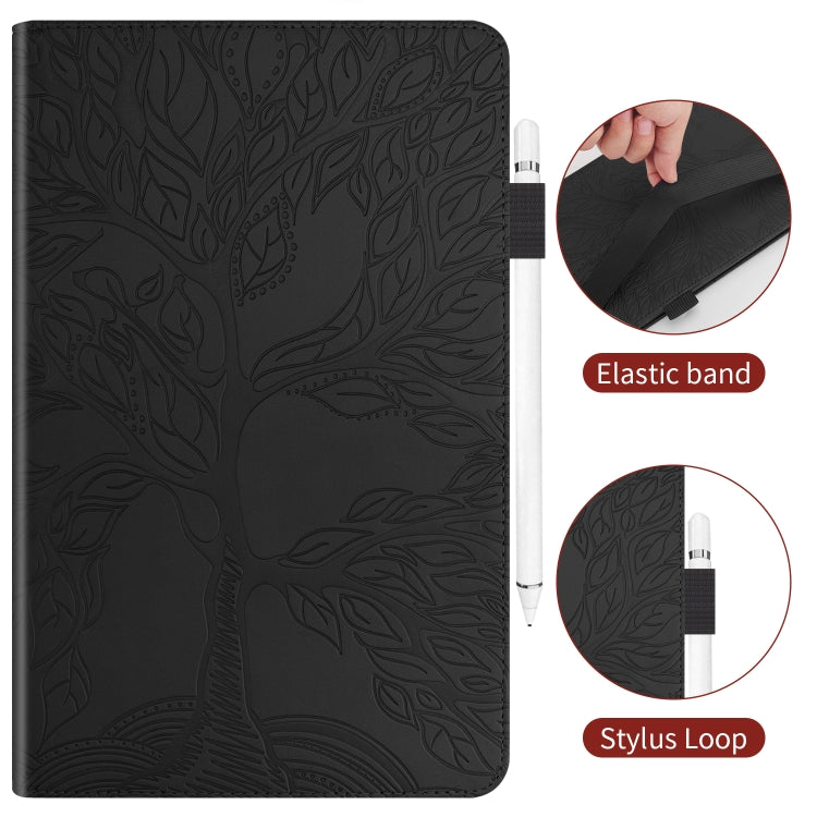 Life Tree Series Horizontal Flip Leather Tablet Case, For OPPO Pad Air, For OPPO Realme Pad X