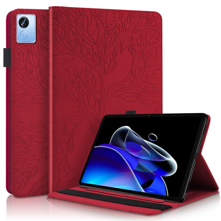 Life Tree Series Horizontal Flip Leather Tablet Case, For OPPO Pad Air, For OPPO Realme Pad X
