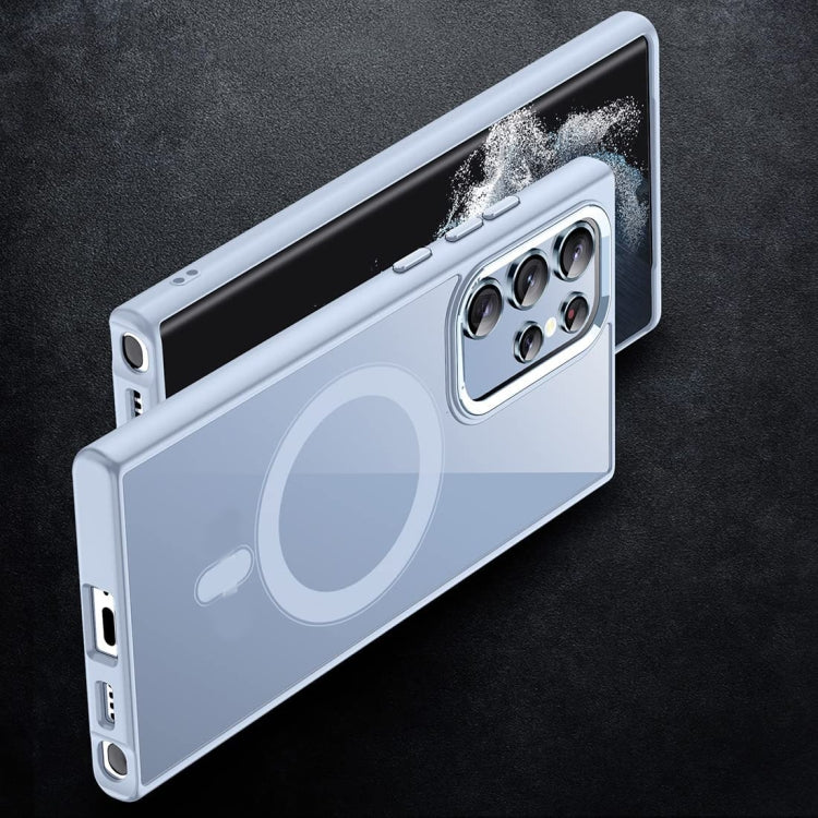 Acrylic PC MagSafe Phone Case, For Samsung Galaxy S22 Ultra