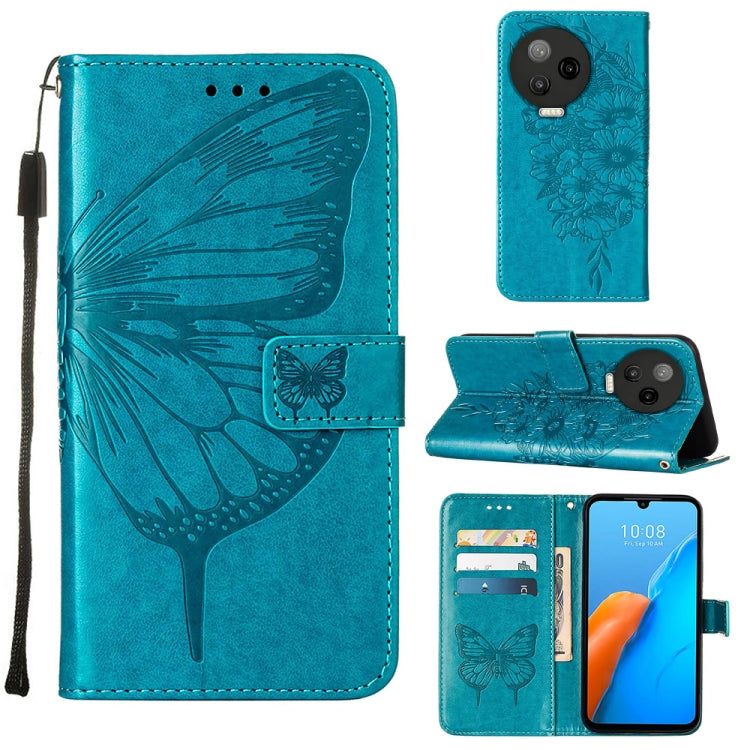 Embossed Butterfly Flip Leather Phone Case, For Infinix Hot 12 Play/Hot 12 Play NFC X6816C, For Infinix Hot 12i X665, For Infinix Hot 12 X6817, For Infinix Note 12 Pro 4G, For Infinix Note 12 Pro 5G, For Infinix Note 12 G96