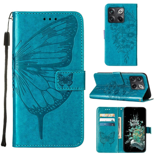 Embossed Butterfly Flip Leather Phone Case, For OnePlus 10T 5G Global, For Tecno Camon 19, For Tecno Camon 19 NEO, For Tecno Camon 19 Pro 5G, For Tecno POP 6, For Tecno Pova 3/LE7