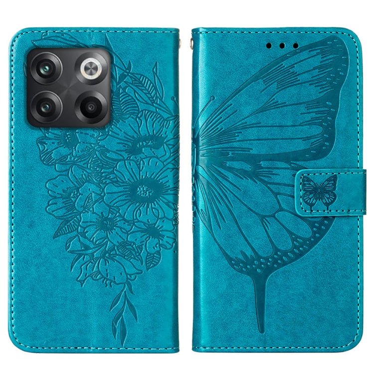 Embossed Butterfly Flip Leather Phone Case, For OnePlus 10T 5G Global, For Tecno Camon 19, For Tecno Camon 19 NEO, For Tecno Camon 19 Pro 5G, For Tecno POP 6, For Tecno Pova 3/LE7