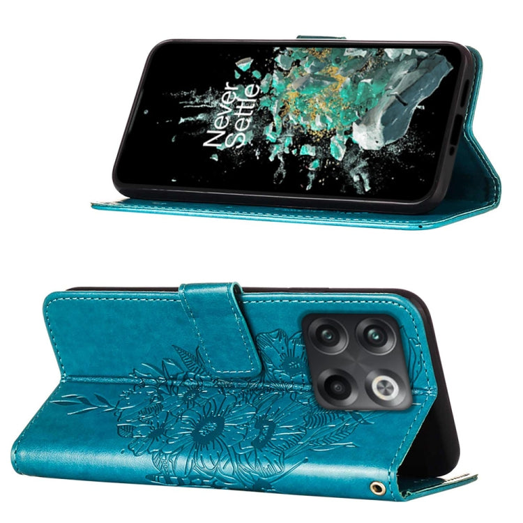 Embossed Butterfly Flip Leather Phone Case, For OnePlus 10T 5G Global, For Tecno Camon 19, For Tecno Camon 19 NEO, For Tecno Camon 19 Pro 5G, For Tecno POP 6, For Tecno Pova 3/LE7