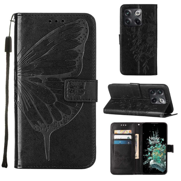 Embossed Butterfly Flip Leather Phone Case, For OnePlus 10T 5G Global, For Tecno Camon 19, For Tecno Camon 19 NEO, For Tecno Camon 19 Pro 5G, For Tecno POP 6, For Tecno Pova 3/LE7