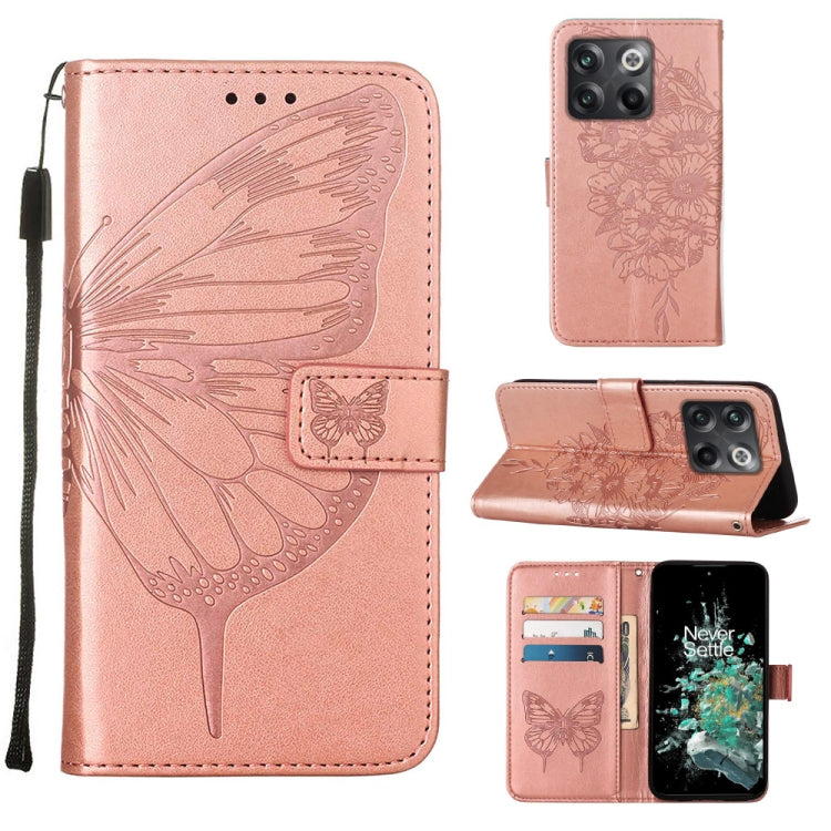 Embossed Butterfly Flip Leather Phone Case, For OnePlus 10T 5G Global, For Tecno Camon 19, For Tecno Camon 19 NEO, For Tecno Camon 19 Pro 5G, For Tecno POP 6, For Tecno Pova 3/LE7